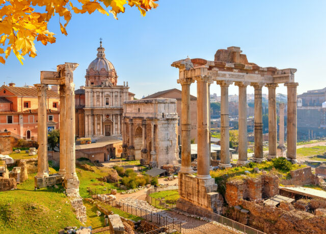 roman,ruins,in,rome,,italy