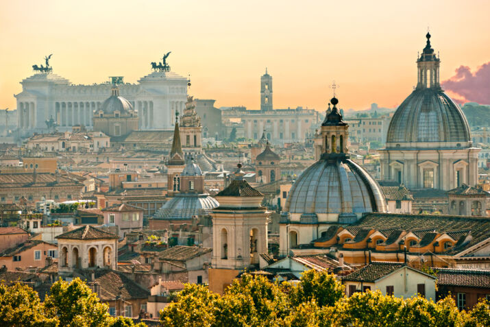 view,of,rome,from,castel,sant'angelo,,italy.